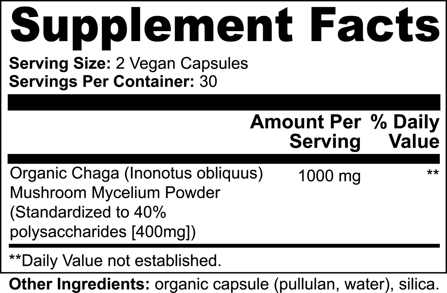 Chaga Boost Capsules